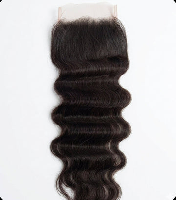 HD 5x5 Closure: Natural Wavy